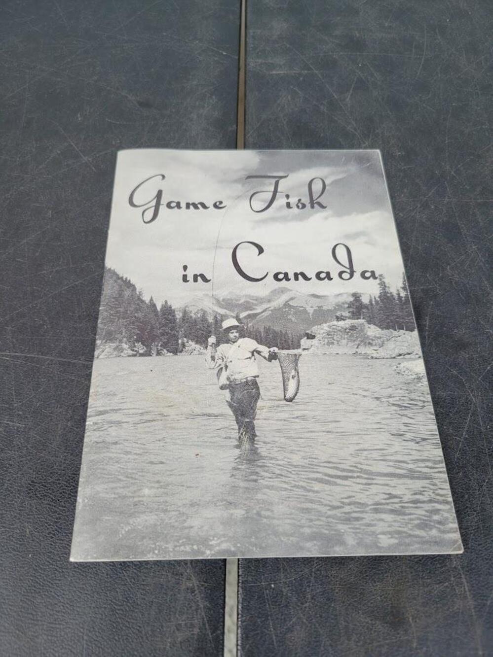 Vintage Game Fish In Canada Gregory Clark Fishing PB Canada Illustrated Booklet